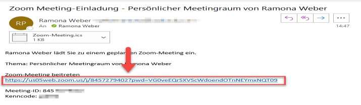 Leitfaden Zoom Meeting
